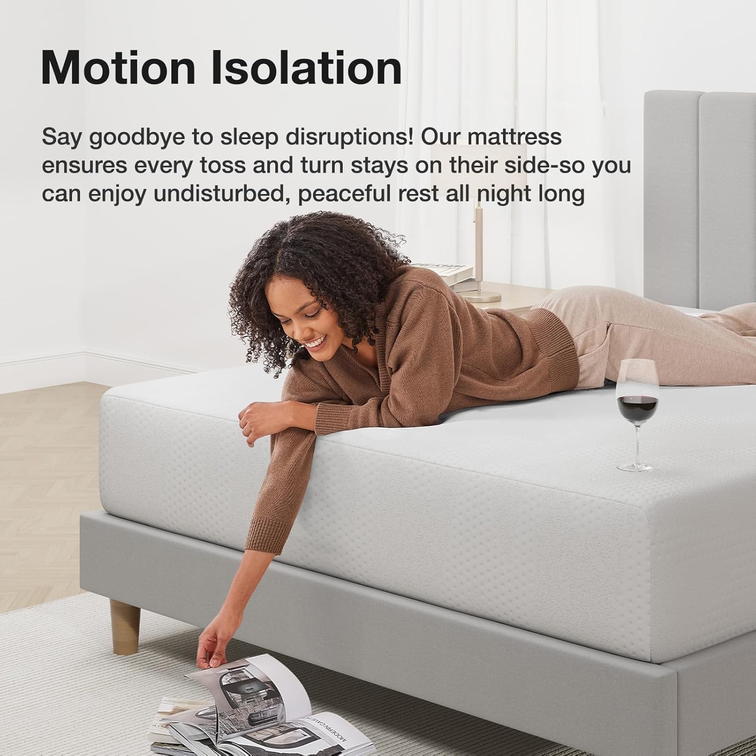 Novilla King Size Mattress, 12 inch King Mattress in a Box, Gel Memory Foam Mattresses for Cooling Night Sleep, Comfort Support and Pressure Relief, CertiPUR-US Certified