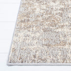SAFAVIEH Madison Collection 9' x 12' GreyBeige MAD471G Modern Abstract Non-Shedding Living Room Bedroom Area Rug