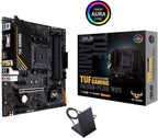 ASUS TUF Gaming A520M-PLUS (WiFi) AMD AM4 (3rd Gen Ryzen™) microATX Gaming Motherboard (M.2 Support, 802.11ac Wi-Fi, DisplayPort, HDMI, D-Sub, USB 3.2 Gen 1 Type-A and Aura Addressable Gen 2 headers)