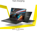 ASUS Vivobook Go 15.6” FHD Slim Laptop  AMD Ryzen 3 7320U Quad Core Processor  8GB DDR5 RAM  128GB SSD  Windows 11 Home  Fast Charging  Webcam Sheild  Military Grade Durability  Black  E1504FA-AS33