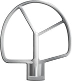 Cuisinart Stand Mixer, 12 Speed, 5.5 Quart Stainless Steel Bowl, Chef's Whisk, Mixing Paddle, Dough Hook, Splash Guard w/ Pour Spout, White Linen, SM-50, Manual