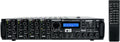 Rockville Home Matrix 4 600W Multi Room Receiver/Amplifier  8-Channel (4 Zones)  Bluetooth  USB  Optical  Coaxial  RCA  Mic Inputs