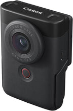 Canon PowerShot V10 Compact Vlogging Camera  1" CMOS Sensor  4K Video Streaming  Built‑in Wide‑Angle Zoom Lens  Flip‑LCD & Stereo Mic  Image Stabilization  Creator Studio in Your Pocket  Black
