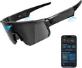AI Smart Glasses with Camera 4K  Video Recording Glasses with Camera  Polarized Sports Sunglasses with EIS Stabilization  Dual Mic Noise Canceling  IP66  ChatGPT Enabled