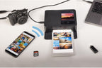 Canon Selphy CP1500 Wireless Compact Photo Printer (White) Bundle with KP-108IN Color Ink Paper Set (108 Sheets of 4x6 Paper + 3 Ink Cartridges) + Memory Card Holder + More