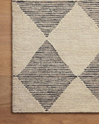 Loloi Chris Loves Julia Francis Collection FRA-01 Beige/Charcoal 5'-0" x 7'-6" Area Rug