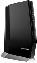 NETGEAR Nighthawk Cable Modem and WiFi 6 Router Combo (CAX80) - Compatible with All Major Cable Providers incl. Xfinity  Spectrum  Cox - Cable Plans up to 6Gbps - AX6000 WiFi 6 Speed - DOCSIS 3.1
