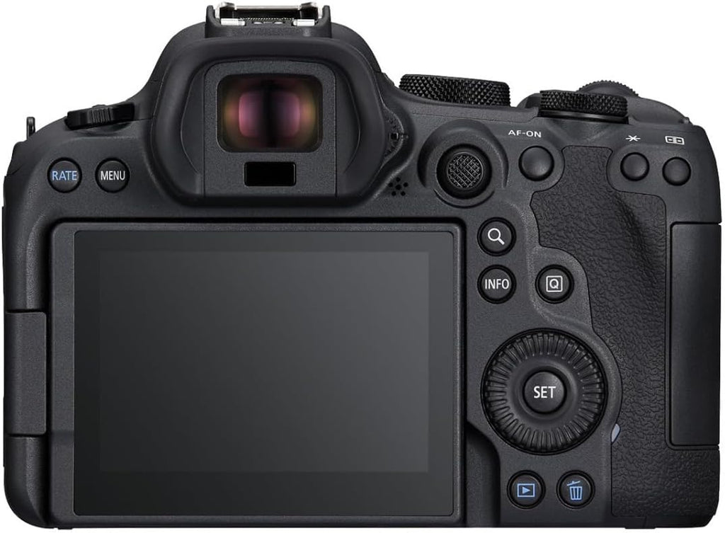 Canon EOS R6 Mark II Mirrorless Camera (Body Only)  Full-Frame Camera  24.2 Megapixel CMOS Sensor  Photo and Video Capabilities  Black