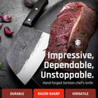 COOLINA Promaja Knife – Carving, BBQ, Meat Cutting, Slicing, Butcher & Chef Knife – Essential Kitchen Tool