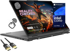 Lenovo Yoga 7i 2-in-1 Laptop  16" 2K Touchscreen Display  Core Ultra 7 155U (Up to 4.80 GHz)  16GB DDR5  1TB PCIe SSD  Wi-Fi 6E  Backlit KB  FP Reader  TB 4  Webcam  Keypad  PDG HDMI  Win 11 Pro
