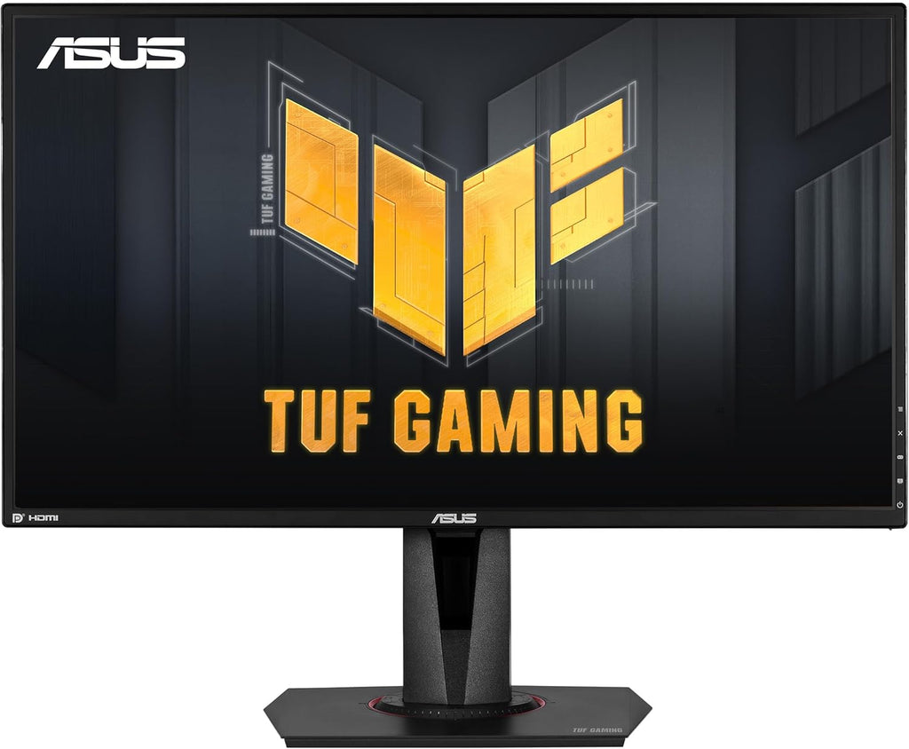 ASUS TUF Gaming 27" 2K HDR Gaming Monitor (VG27AQ) - QHD (2560 x 1440)  165Hz (Supports 144Hz)  1ms  Extreme Low Motion Blur  Speaker  G-SYNC Compatible  VESA Mountable  DisplayPort  HDMI Black