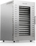 Commercial Food Dehydrator 16 Trays 1500W 70-190 F Large