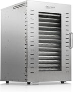 Commercial Food Dehydrator 16 Trays 1500W 70-190 F Large