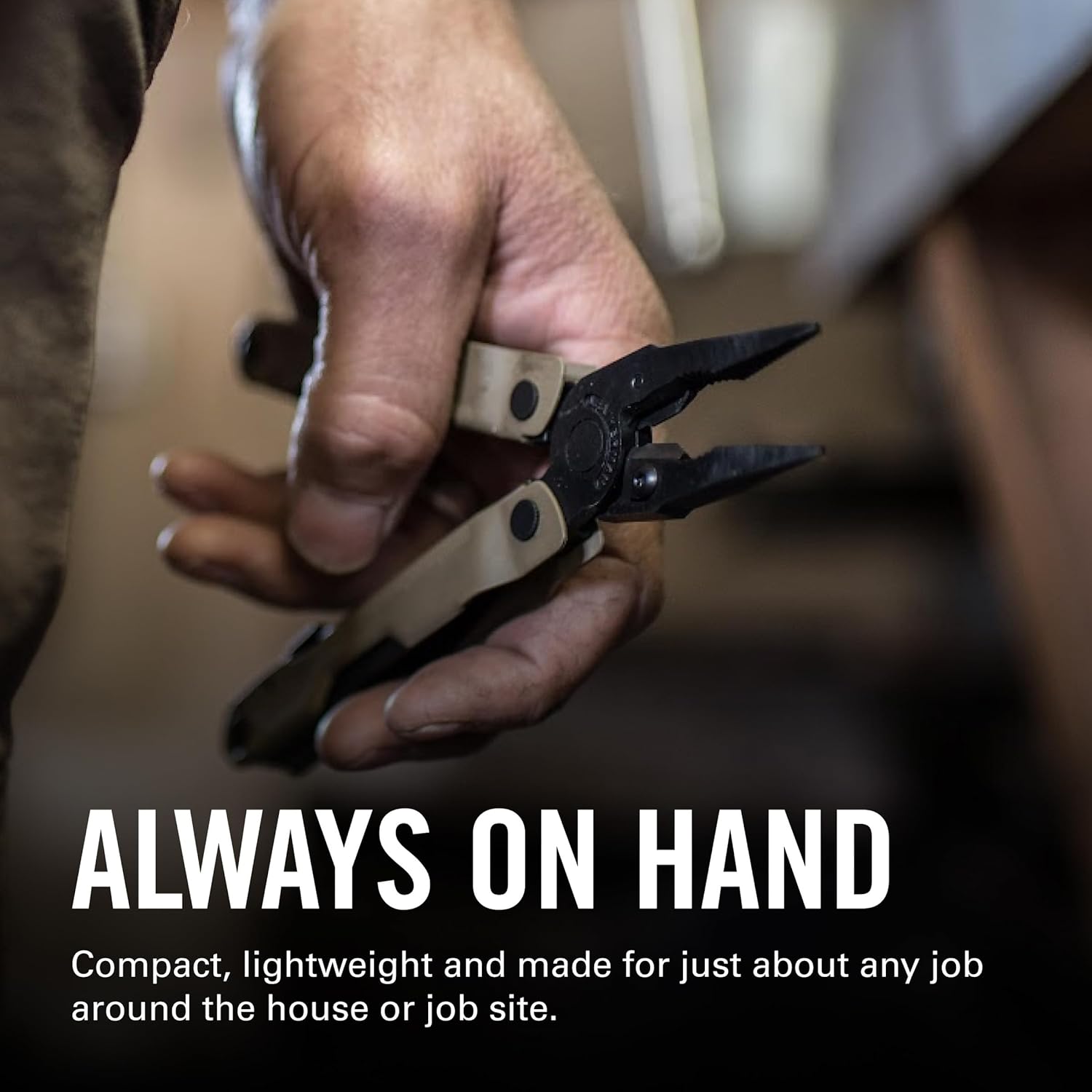 LEATHERMAN, Rebar Multitool with Premium Replaceable Wire Cutters and Saw, Coyote Tan