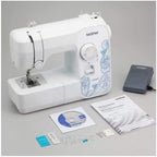 Brother RLX3817 Full Size 17 Stitch Sewing Machine White,Refurbished (Renewed)