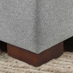 Thomasville Langdon Fabric Sectional with Storage Ottoman