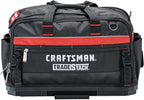 CRAFTSMAN TRADESTACK Tool Bag, 22.5”, Durable Polyester, Black and Red (CMST21450)