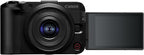 Canon EOS R50 V Mirrorless Camera with RF-S14-30mm F4-6.3 is STM PZ Lens  APS-C Sensor  24.2 Megapixels  Ultra-Wide Zoom  Fast Autofocus  Vlogging and Live Streaming Kit for Content Creators  Black