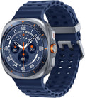 Samsung Galaxy Watch Ultra (2025) 47mm LTE Smartwatch  Titanium Casing  Advanced Sleep Coaching  Running Coach  Energy Score  Heart Rate Tracking  GPS  Titanium Blue US Version  2 Yr Warranty