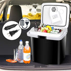 ZenStyle Portable Car Cooler and Warmer Electric Refrigerator Ice Chest Fridge With AC/DC Thermoelectric System suits Cars, Truck,Suv,Rv for Home Work Hotel Trip,Camping, Fishing, Picnic (26L)