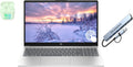HP 15.6" Touchscreen Business Laptop  32GB RAM 1.5TB Storage (1TB SSD+512GB Docking Station Set)  6-Cores Intel Core i3  Windows 11  PLUSERA Earphones  Silver