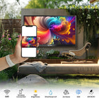 SYLVOX New 55” Outdoor Smart TV  Superior Waterproof Performance  Upgraded Matte Finish for Enhanced Anti-Glare Effect  Full Metal  with Dolby Atoms  2000nits  Full Sun Pool Pro 2.0+ Series