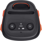 JBL PartyBox 110 - Portable Party Speaker with Built-in Lights  Powerful Sound and deep bass  Black
