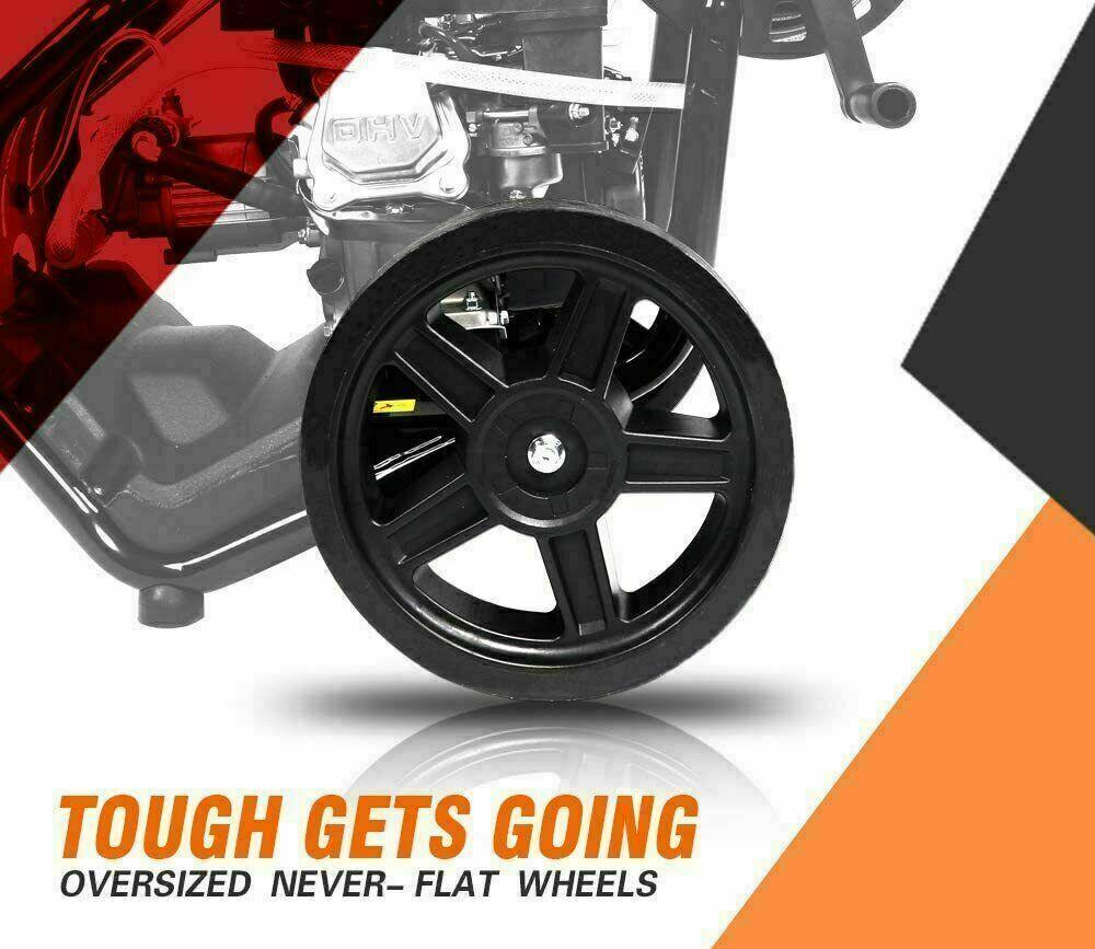 Pressure Washer Max 4800PSI 6.5HP Gas with Power Spray Gun 4-Stroke 5 Nozzles