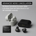 Sony WF-1000XM6 The Best Truly Wireless Noise Cancelling Earbuds (2026 Model)  Bluetooth in-Ear Headphones  with Studio-Quality Sound  Up to 24 Hours of Battery Life  Platinum Silver