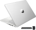 HP Stream 14" HD BrightView Laptop  Intel Celeron N150  16GB RAM  288GB Storage (128GB UFS + 160GB Docking Station Set)  Intel UHD Graphics  720p Webcam  Wi-Fi  1 Year Office 365  Win 11 S  Silver