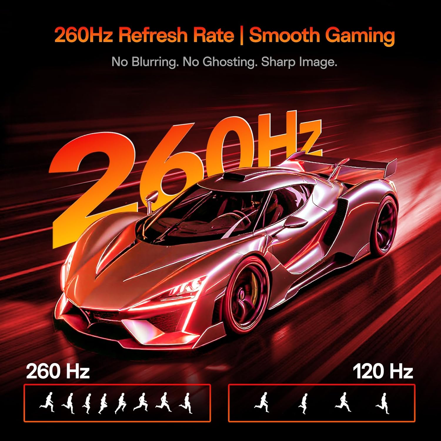 KOORUI 27 inch Gaming Monitor 1440p  Monitor 2K with Fast IPS Panel  VESA Mountable Pc Monitor Gaming with HDMI & Displayport Ports  Adaptive Sync  Compatible FreeSync & G-Snyc for PC  Laptops & PS5