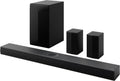 LG – 5.1.1-Channel S70TR Home Theater Soundbar with Wireless Subwoofer and Rear Speakers, Dolby Atmos, WOW Orchestra – Black