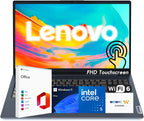 Lenovo IdeaPad Business Laptop  15.6" FHD Touchscreen Display  Intel 13th 10-Core i5 CPU (Up to 4.6 GHz)  16GB RAM  512B SSD  Copilot AI Ready  Wi-Fi 6  Windows 11 Pro with Microsoft Office  WOWPC USB