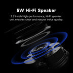 Horion HM-5U Conference Speaker and Microphone with AI, Bluetooth Speakermic for Conference Calls, 8 Mics, 32kHz, 26ft Voice Pickup, 8 Speakerphones Daisy-Chained, Works with Zoom/Microsoft/Teams