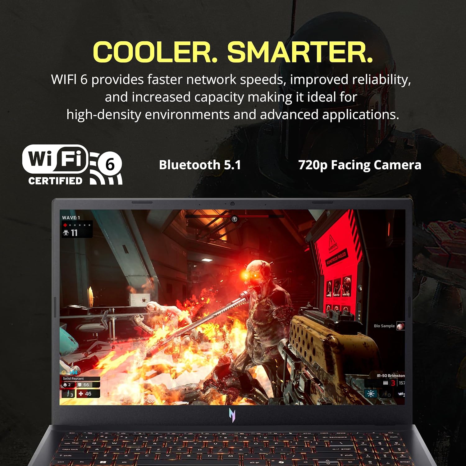 acer Nitro V 15.6" FHD IPS 165Hz Gaming Laptop  Intel Core i5-13420H  NVIDIA GeForce RTX 5050 8GB GDDR7  32GB RAM  1TB SSD  Backlight Keyboard  Wi-Fi 6  Win 11 Pro  Black  1TB Docking Station Set