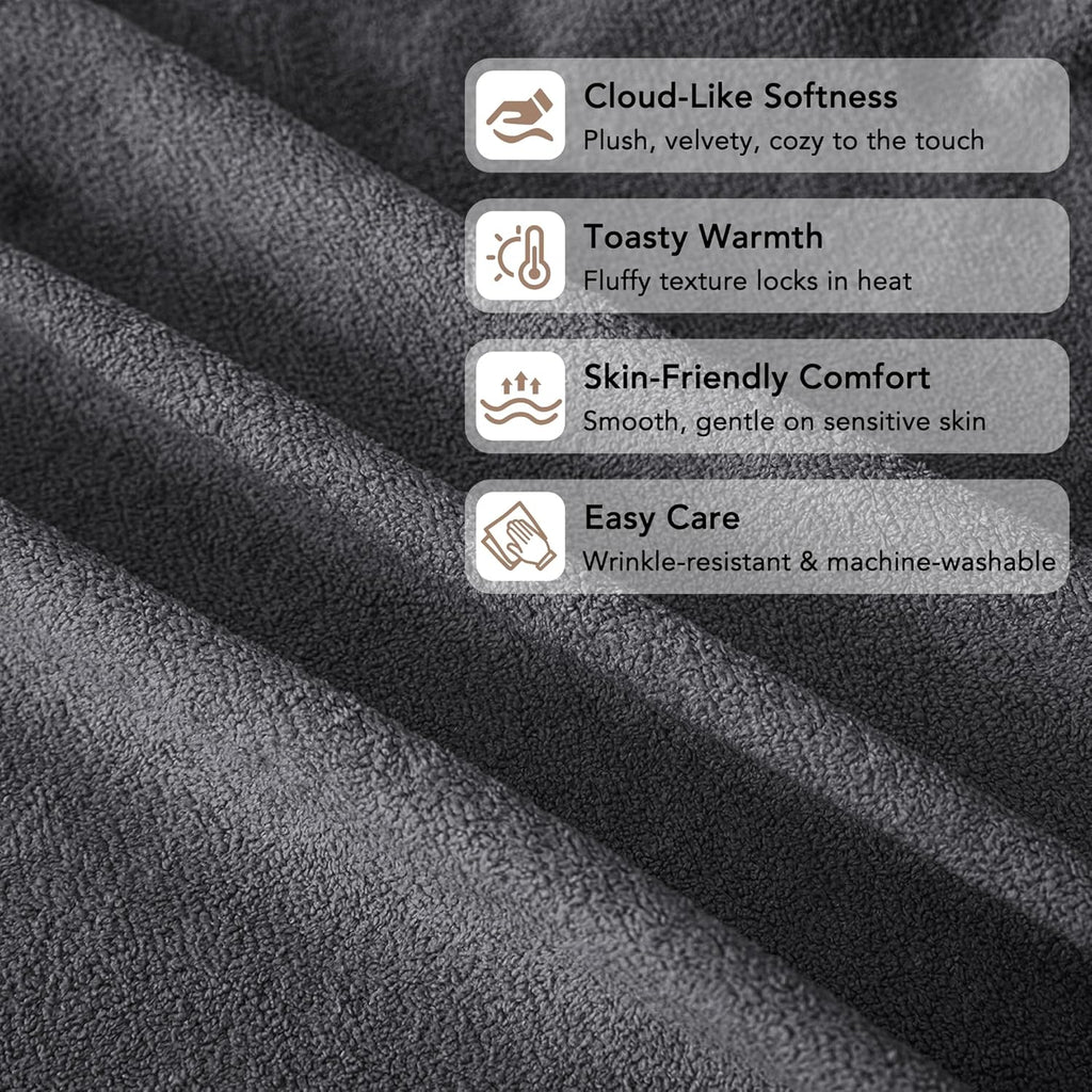 Waterproof Couch Covers for 4 Cushion, Non Slip Cat-Scratch Resistant Sofa Couch Covers for Dogs, L Shape Sectional Protectors Slipcovers, Large Furniture Covers for Pets, 91" x 150", Grey