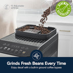 De'Longhi Magnifica Evo Espresso Machine with Automatic Frother, 7 Recipes, ECAM29084SB (Renewed)