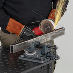 Strong Hand Tools Cradle-Angle Drill Presss Vise with 2500 lb of Clamping Force, MAX 3.5" Jaw Opening, 0-90 Degree Adjustable Tilt, Durable Cast Iron Vise, For Drill and Woodworking, SBV390