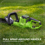 Greenworks 40V 26in Brushless Hedge Trimmer, Tool only
