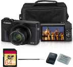 Canon PowerShot G7 X Mark III Digital Camera | 20.1MP 1-Inch Sensor  4.2X Optical Zoom  4K UHD Video  Wi-Fi & Bluetooth | Vlogging & Travel Camera with Bag and 64GB Card