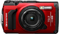 OM System OLYMPUS Tough TG-7 Red Underwater Camera  Waterproof  Freeze Proof  High Resolution Bright  4K Video 44x Macro Shooting (Successor Olympus TG-6)