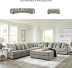 Signature Design by Ashley Bayless Modern Oversized Accent Ottoman, Gray
