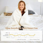 LilySilk All Season 100% Silk Comforter with Silk Shell Duvet, Queen(87x90 Inch,Net Weight:1.75kg)