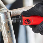 Chicago Pneumatic CP872 - Air Die Grinder Tool, Welder, Woodworking, Automotive Car Detailing, Stainless Steel Polisher, Heavy Duty, Straight, (6.4mm) - 1/4 Inch (6 mm), 0.63 HP / 470 W - 27000 RPM