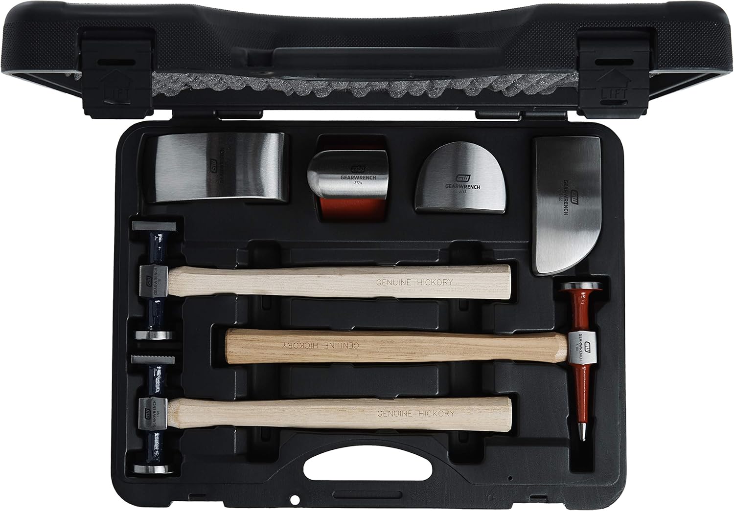GEARWRENCH 7 Pc. Auto Body Tool Set, Hammers and Dollys, 82302