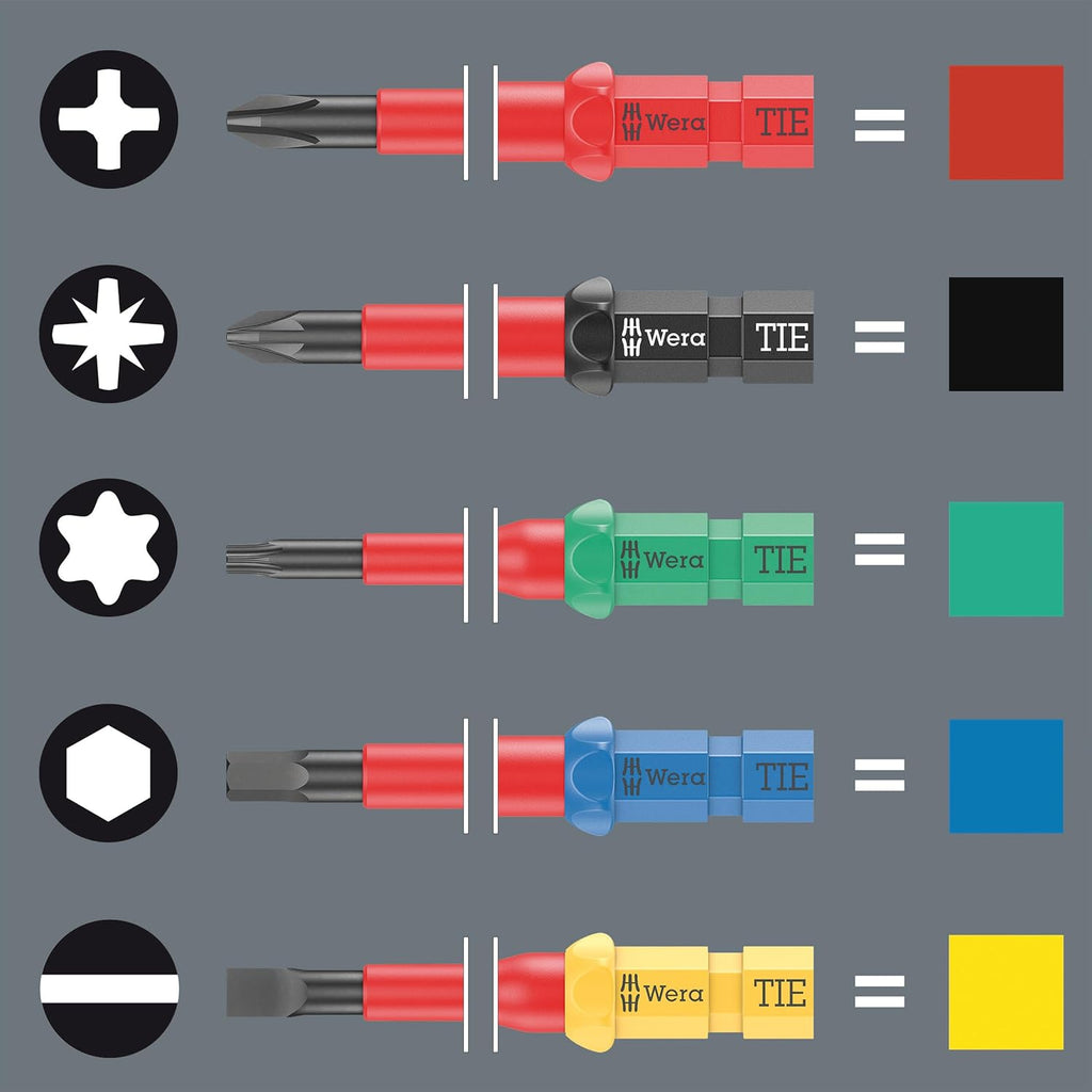 WERA - 05006617001 - Kraftform Kompakt VDE Big Pack 1, 26 Pieces