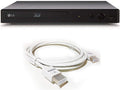 LG All 3D Region Free Blu Ray Player - Modified Full Multi Zone A B C Playback - WiFi Compatible  110-240 Volts Free 6FT HDMI Cable