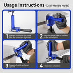 Sheet Metal Bender One Station Disc,90°-180° Bending Angle Sheet Metal Roller,Bending Capacity:Makes 0.59" - 1.18" Curved,Configure Rotary Ergonomic Handle