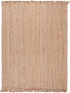 SAFAVIEH Natural Fiber Collection Area Rug - 9' x 12', Natural, Handmade Tassel Jute, Ideal for High Traffic Areas in Living Room, Bedroom (NF467A)