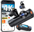 Vantrue N4 Pro S 4K 3 Channel Dash Cam w/Triple STARVIS 2  4K+1080P+2.5K Front Inside Rear Dash Camera  4+2.5K Dual Channel  HDR IR Night Vision  Voice Control  Parking Mode  GPS  Wi-Fi  Support 1TB